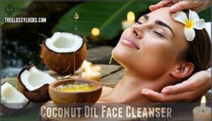 coconut oil face cleanser