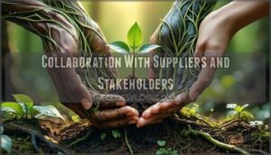 collaboration with suppliers and stakeholders