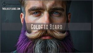 colored beard