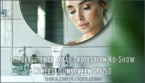 colorescience total protection no-show mineral sunscreen spf 50