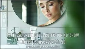 colorescience total protection no-show mineral sunscreen spf 50 colorescience total protection no-show mineral sunscreen spf 50