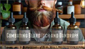 combating beard itch and dandruff