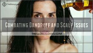 combating dandruff and scalp issues
