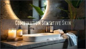 combination sensitive skin