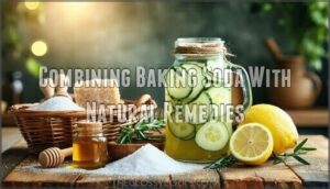 combining baking soda with natural remedies
