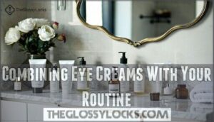 combining eye creams with your routine