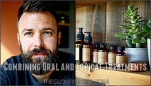 combining oral and topical treatments
