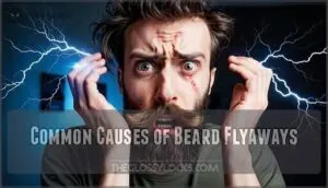 common causes of beard flyaways
