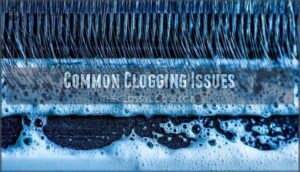 common clogging issues
