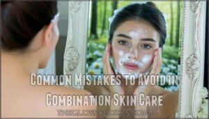 common mistakes to avoid in combination skin care