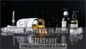 common mistakes to avoid with aftershave