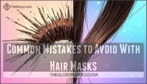 common mistakes to avoid with hair masks