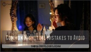 common nighttime mistakes to avoid