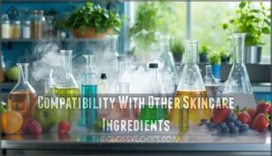 compatibility with other skincare ingredients
