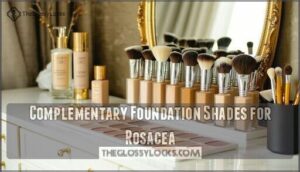 complementary foundation shades for rosacea