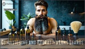 conditioning and hydrating long beards