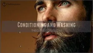 conditioning and washing