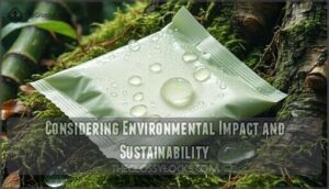 considering environmental impact and sustainability