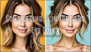 considering skin tone and eye color