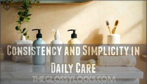 consistency and simplicity in daily care