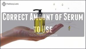 correct amount of serum to use