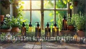 cosmos and soil association certifications