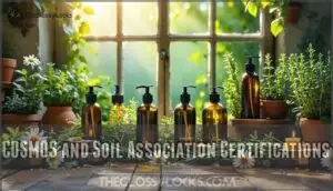cosmos and soil association certifications