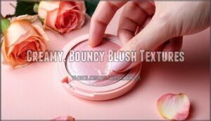 creamy, bouncy blush textures