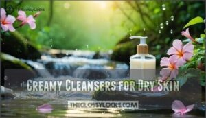 creamy cleansers for dry skin