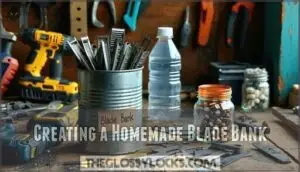 creating a homemade blade bank