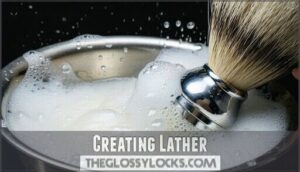 creating lather