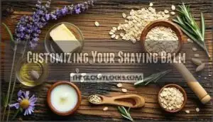 customizing your shaving balm