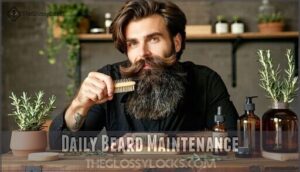 daily beard maintenance