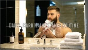 daily beard maintenance routine