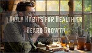 daily habits for healthier beard growth