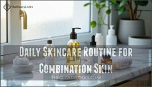 daily skincare routine for combination skin