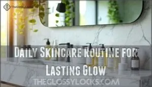 daily skincare routine for lasting glow