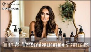 daily vs. weekly application strategies