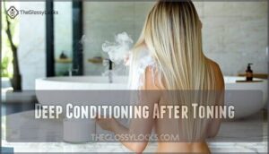 deep conditioning after toning