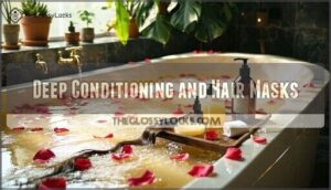 deep conditioning and hair masks
