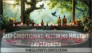 deep conditioning: restoring moisture and strength