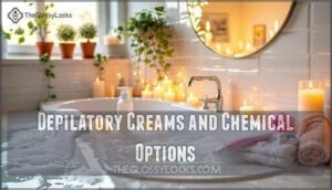depilatory creams and chemical options