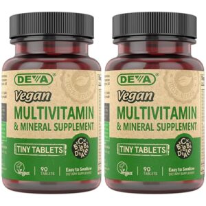 DEVA Tiny Tablets Vegan Multivitamin B01CRHD118