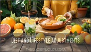 diet and lifestyle adjustments