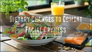 dietary changes to combat facial dryness