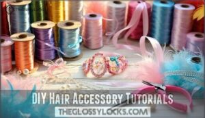 diy hair accessory tutorials