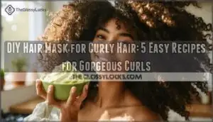 diy hair mask for curly hair