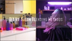 diy vs. salon blending methods