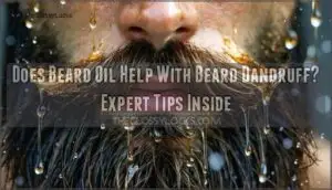 does beard oil help with beard dandruff