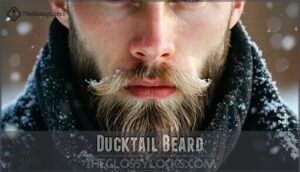 ducktail beard
